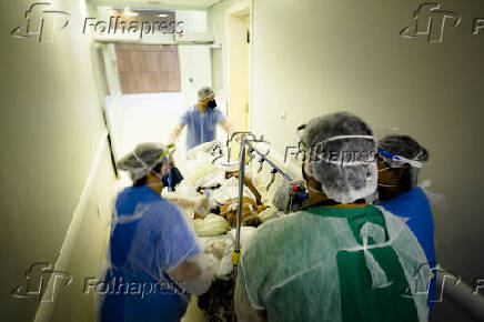 Paciente é levado para UTI em Hospital de Araraquara