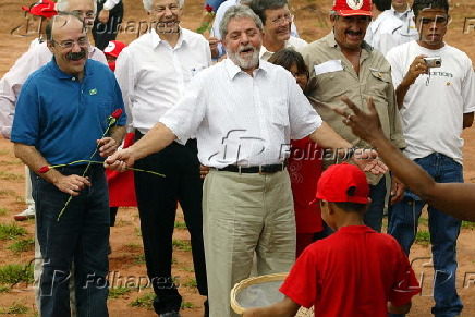 O presidente da República, Luiz Inácio