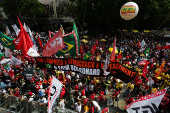 Protesto contra o presidente Jair Bolsonaro na avenida Paulista (SP)