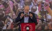 Lula faz pronunciamento no Sindicato dos Metalúrgicos de São Bernardo